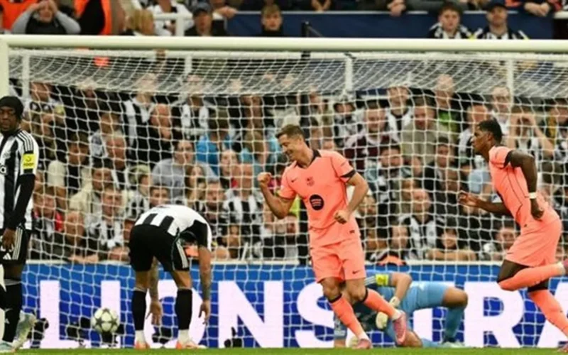 لامين يامال يشارك مع برشلونة في مواجهة نيوكاسل بدوري أبطال أوروبا